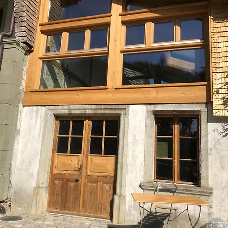 Serenite Et Nature Dans Une Ferme Equestre Massonnens Exterior photo
