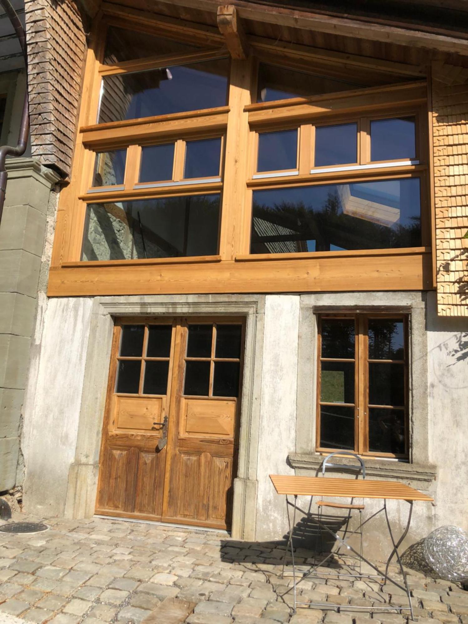 Serenite Et Nature Dans Ferme Equestre Farm stay Massonnens